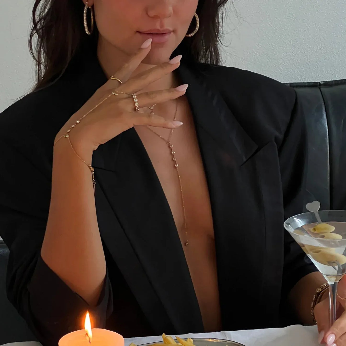 ŽENSKA OGRLICA SA POZLATOM ADORE🥂