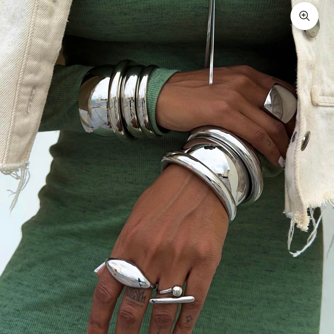 NARUKVICA SA POZLATOM MARRAKESH 30mm 🥂