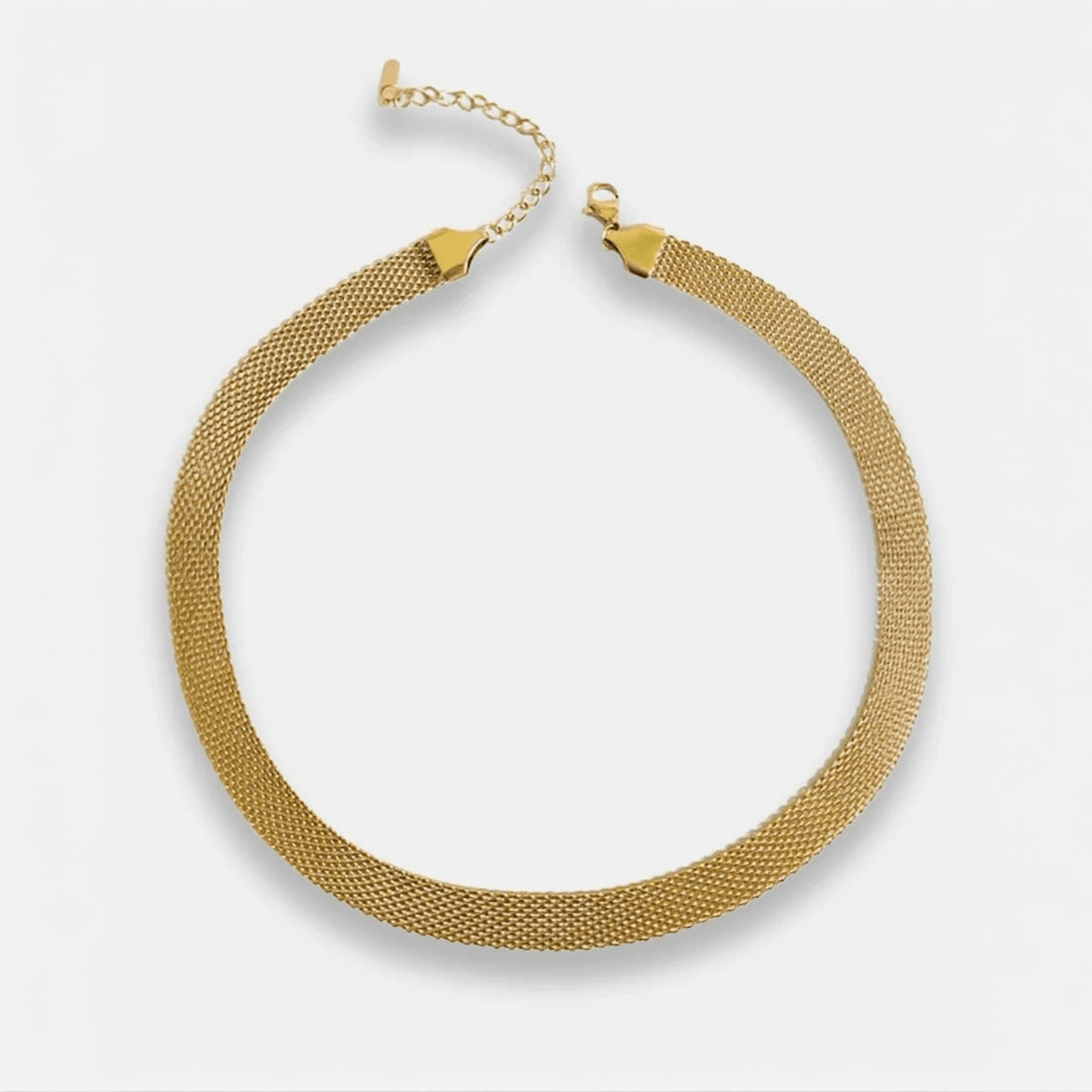 ŽENSKA OGRLICA SA POZLATOM SANTORINI 🥂