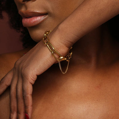 ŽENSKA NARUKVICA SA POZLATOM LONDON 🥂