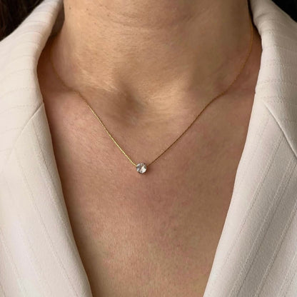 ŽENSKA OGRLICA SA POZLATOM ELEGANT 💎