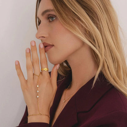 NARUKVICA SA POZLATOM MALIBU 🥂