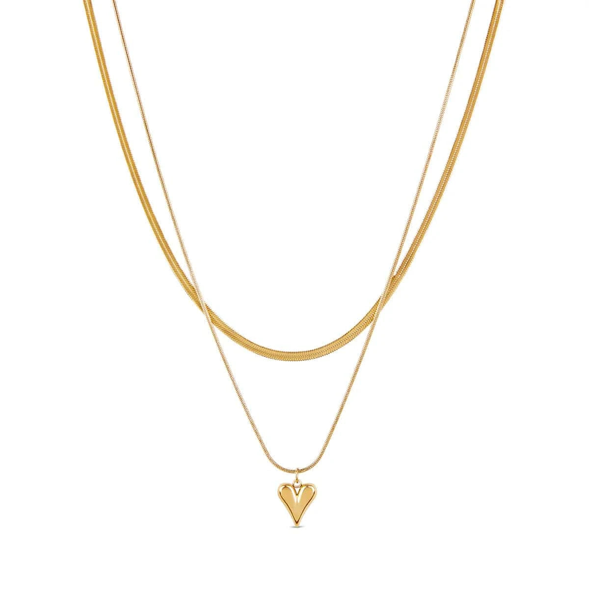 SET OD DVE OGRLICE AMALFI+HEART