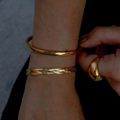 ŽENSKA NARUKVICA SA POZLATOM MILANO 🥂