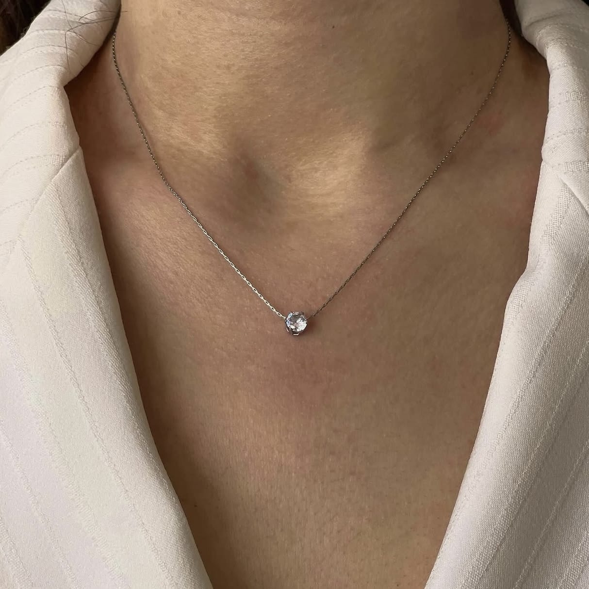 ŽENSKA OGRLICA SA POZLATOM ELEGANT 💎