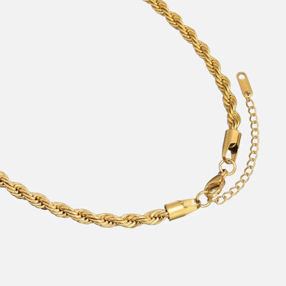 ŽENSKA NARUKVICA SA POZLATOM KORDA 🥂