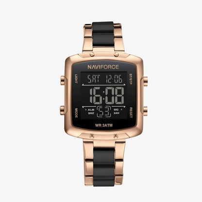 Ženski Sat Naviforce NF5057 - Black/Rose Gold