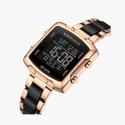 Ženski Sat Naviforce NF5057 - Black/Rose Gold