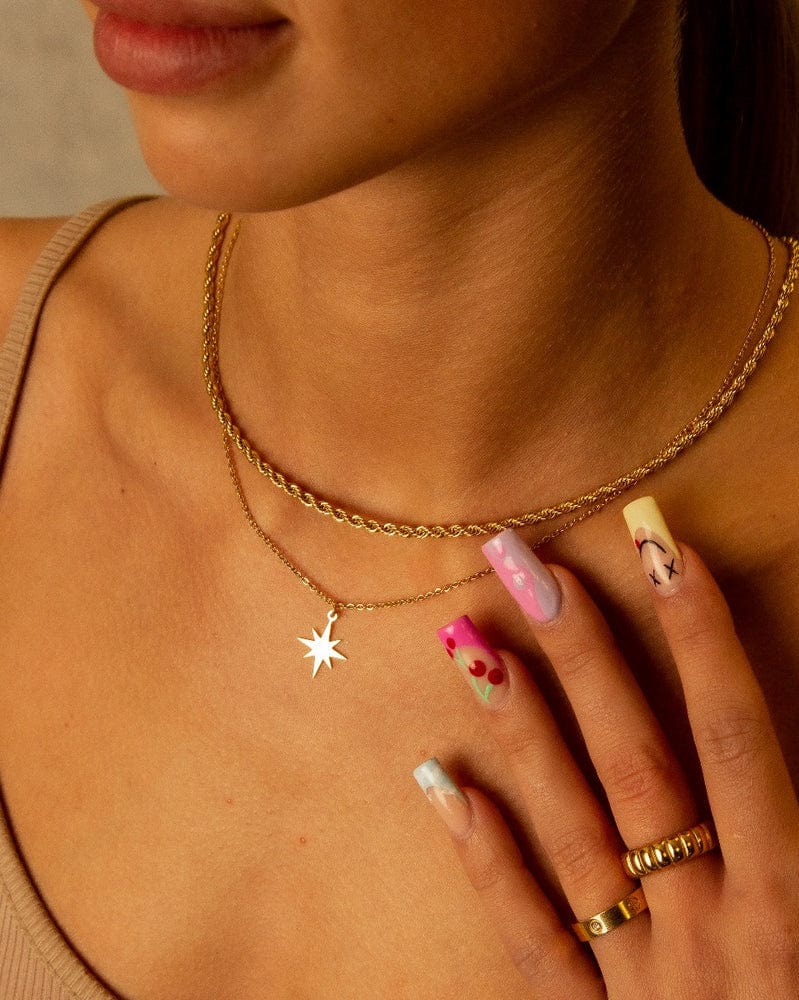 North star mini ogrlica - Donne Nakit za zene, ogrlice, narukvice, mindjuse.
